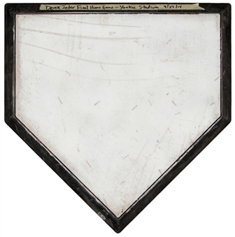 2014 New York Yankees Home Plate (Visitors Bullpen) Used for Derek Jeter Final Game (MLB Authenticated/Steiner)